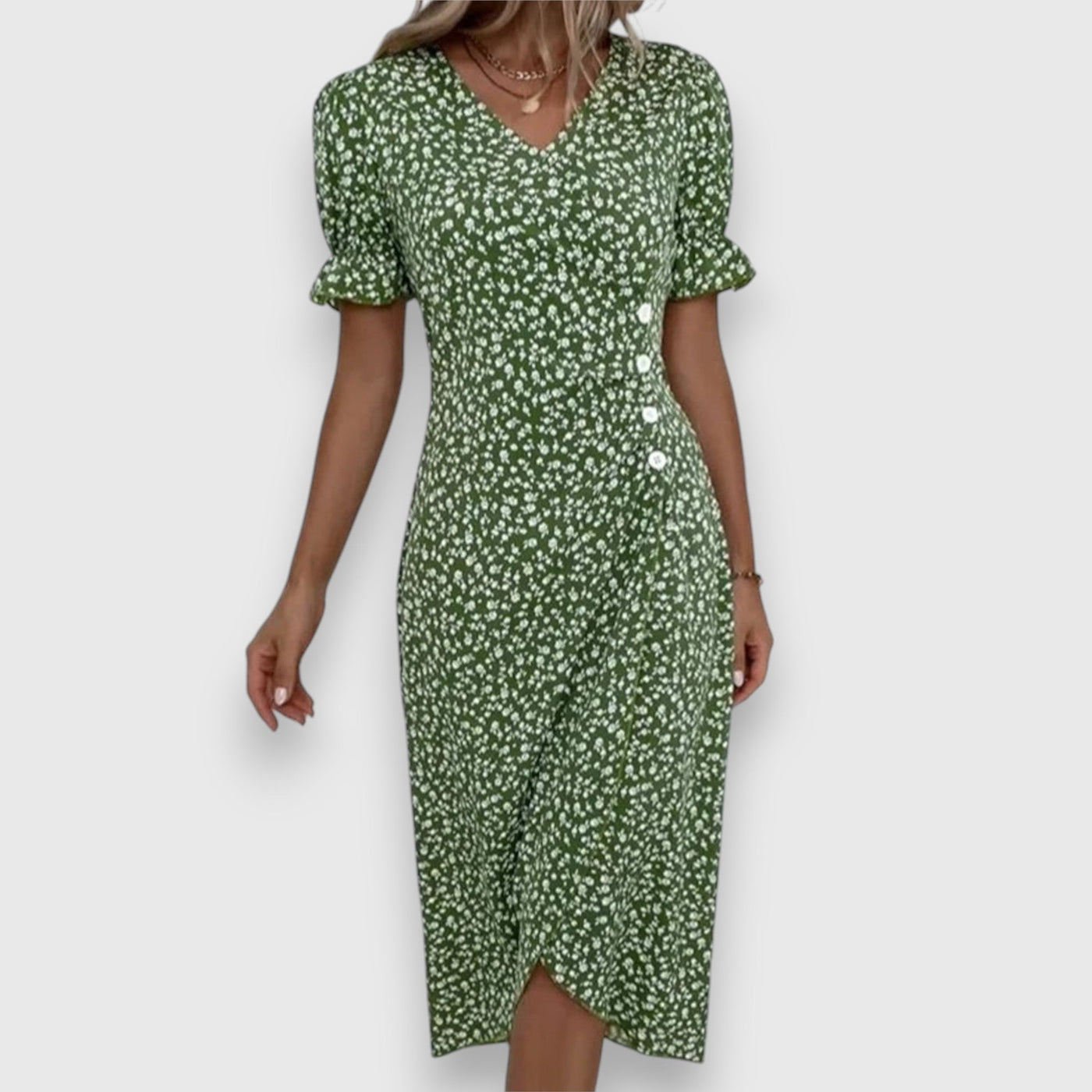 Tessina – Elegant Floral Dress